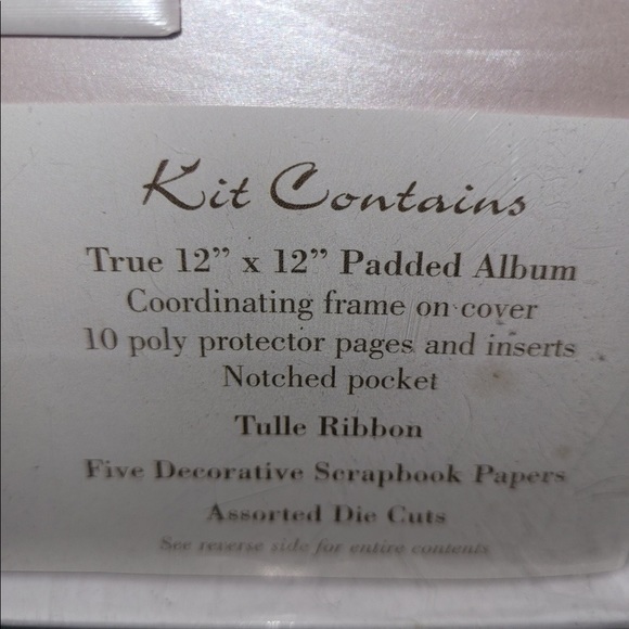 Bound+ D/termined M/bellishments Pink Rose Bud Scrapbook Kit NIB - Picture 3 of 8